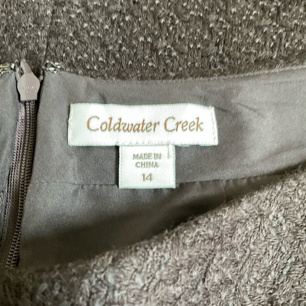 NWT Coldwater Creek Tweed Pencil Skirt - Picture 4 of 5